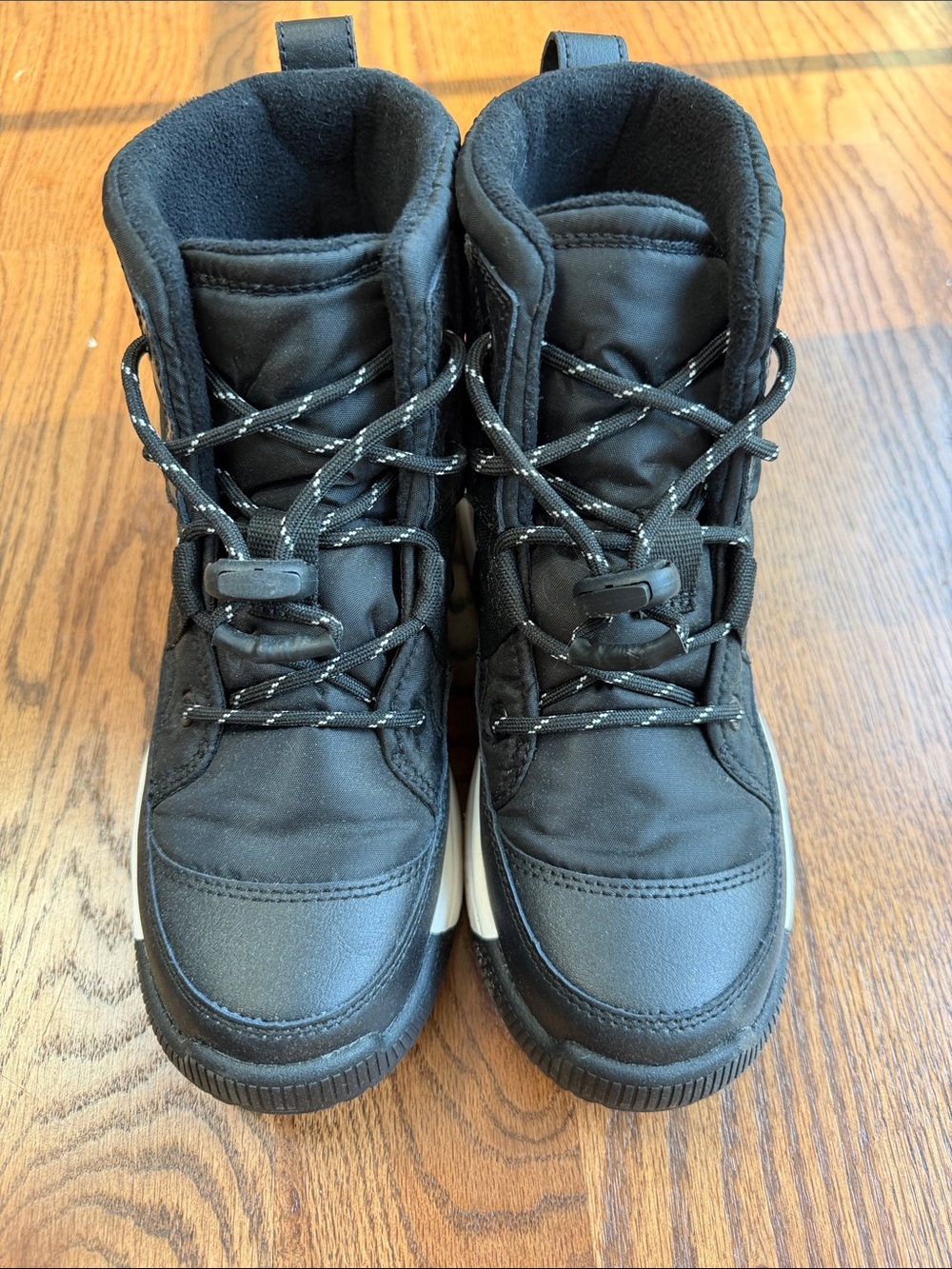 Kids Black Winter Boots - Unbranded